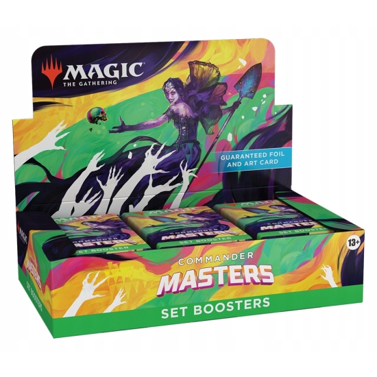 Karta Magic: The Gathering Commander Masters Set Booster Box (24 boostery)