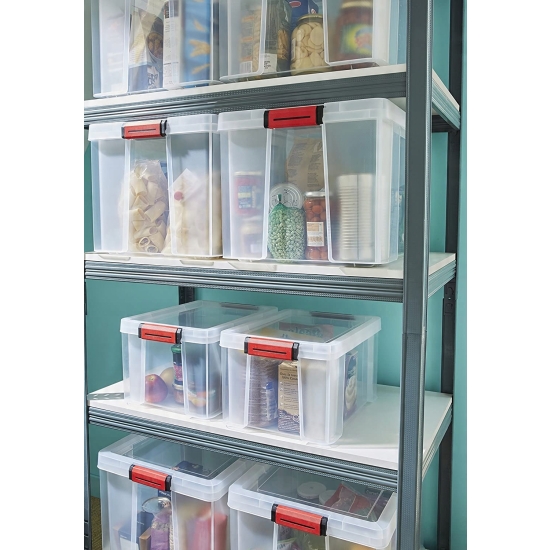 Pudełko z pokrywką przezroczysty