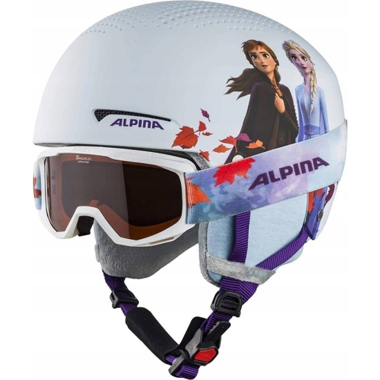 Kask Alpina XS/S 51-55 cm niebieski