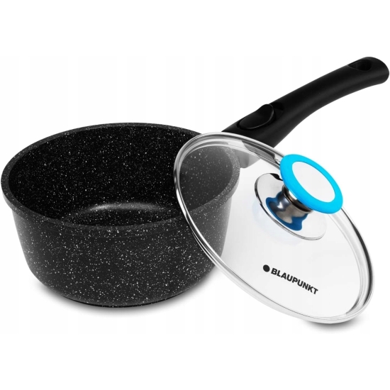 Garnek BLAUPUNKT Berlin 18 cm ze zdejmowanym uchwytem, odlew al + POKRYWKA