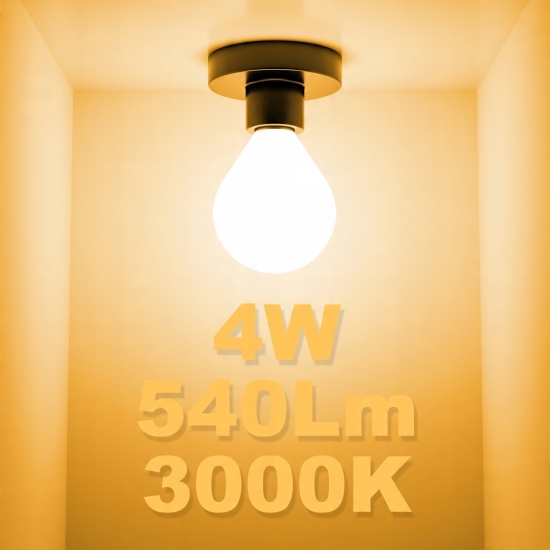 6x Żarówka LED E14 4W=40W 540Lm Ciepła Biel 3000K , Mała Śruba G45 Żarówki