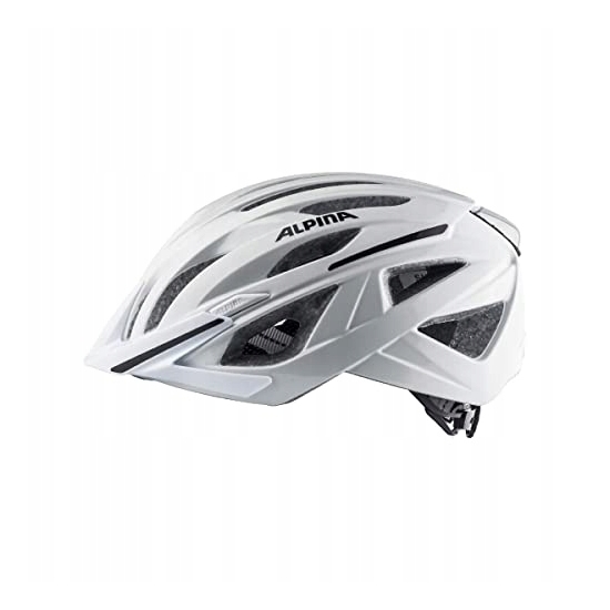 KASK ROWEROWY UNISEX ALPINA HAGA BIAŁY 55-59 CM
