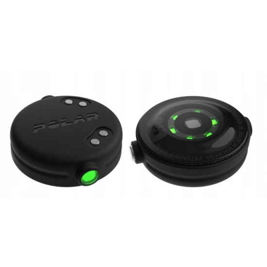 Czujnik tętna sensor Polar OH1+ z Bluetooth, ANT+ czarny