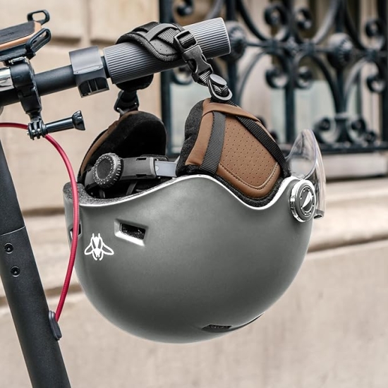 Kask ochronny CASR w kolorze szarym, rozmiar M