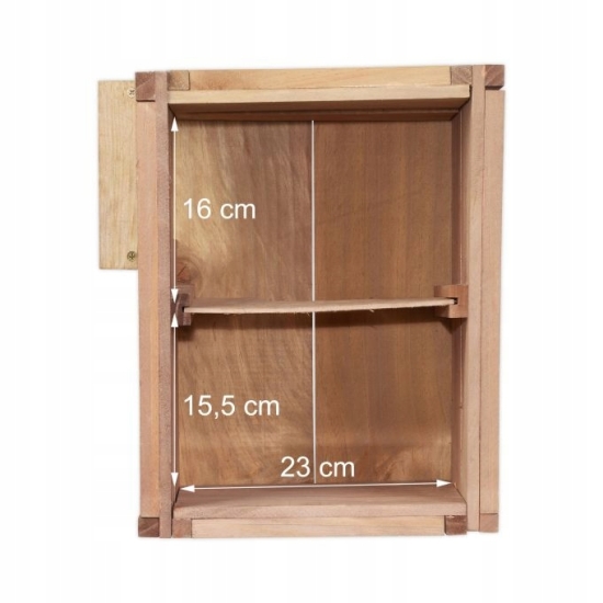 Drewniany Domek dla jeża legowisko