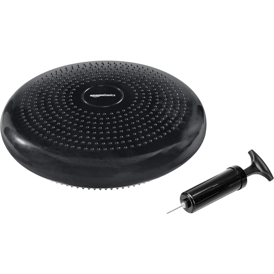Poduszka/dysk sensoryczny AmazonBasics 33 cm czarny
