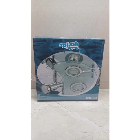 Reflektor sufitowy okrągły Brilliant srebrny