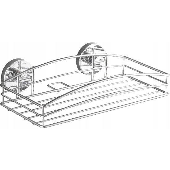 WENKO 20883100 Koszyk prysznicowy i wózki Stal Ścienny