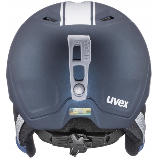 Kask Uvex Lekki Kask Narciarski rozmiar 51 - 55 cm Niebieski