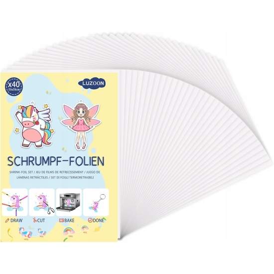 LUZOON FOLIE TERMOKURCZLIWE 35 SZT A4 163026