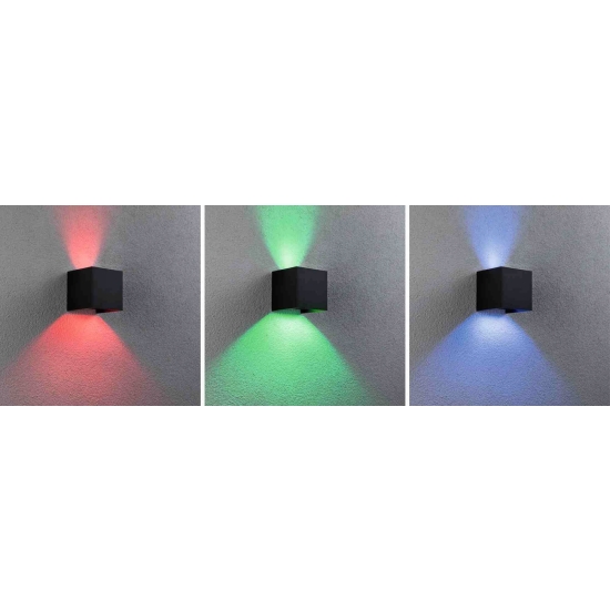 Kinkiet Paulmann czarny zintegrowane źródło LED 2,5 W