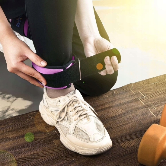 Neoprenowe obciążniki na nadgarstek na rzepy 1,5 lb 2 x 0,75 kg