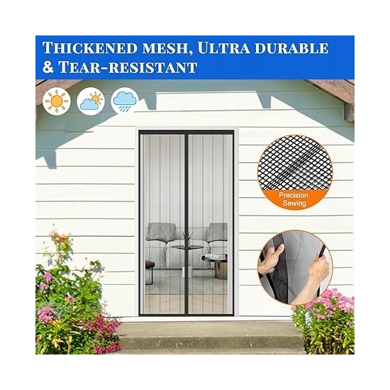 MYCARBON MOSKITIERA NA DRZWI 110 x 220 cm