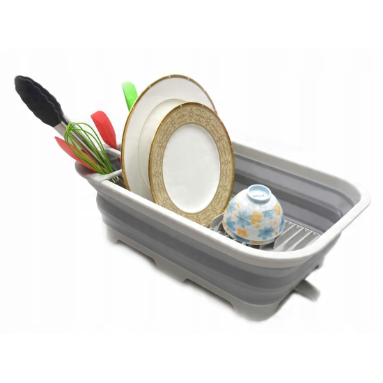 Sammart Składana suszarka do naczyń z obrotową