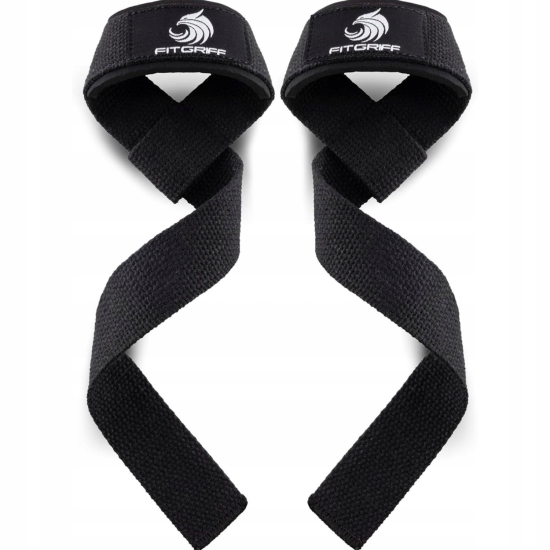 PASY DO PODNOSZENIA CIĘŻARÓW FITGRIFF 58 CM CZARNY