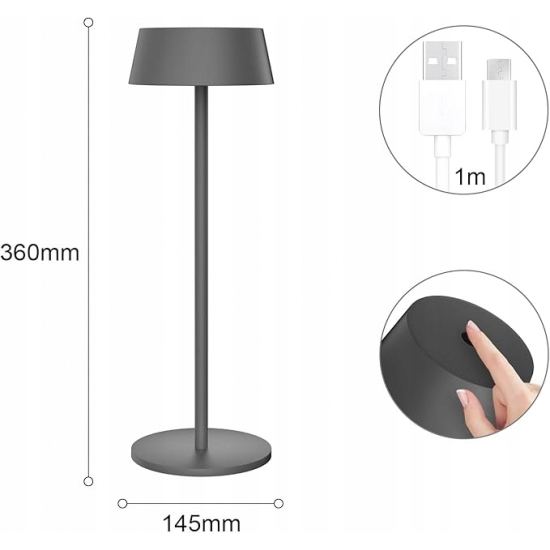 K-Bright Ściemniana lampa stołowa LED