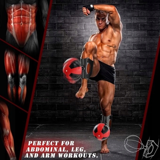 Gruszka treningowa na noge treningi bokserskie z piłką