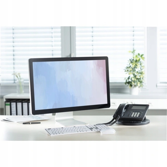 Uniwersalna podstawa obrotowa 25,5 cm Hama czarna do 60 kg