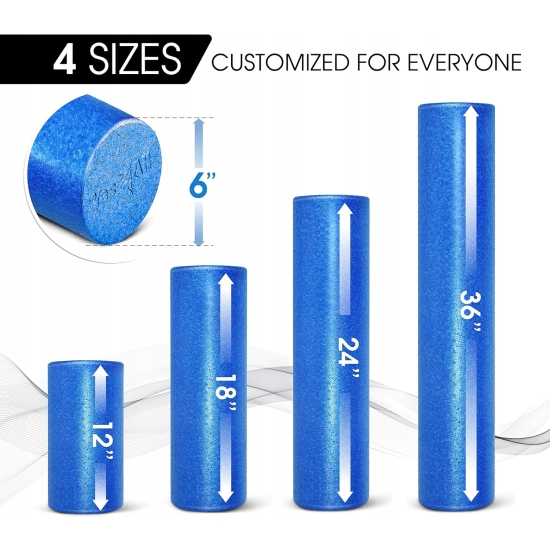 Yes4All Wałek piankowy, ultralekki wałek do mięśni
