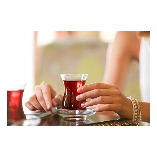 TOPKAPI ZESTAW 5 PODSTAWEK DO TURECKICH SZKLANEK DO HERBATY ZEYNEP