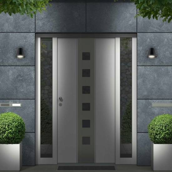 Kinkiet ogrodowy Briloner czarny GU10 4,9 W