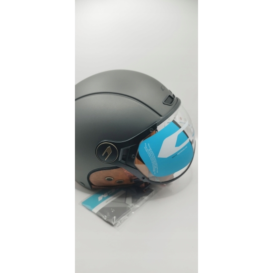 CGM EBI unisex - kask narciarski dla dorosłych, grafitowy satynowy, L 59 cm