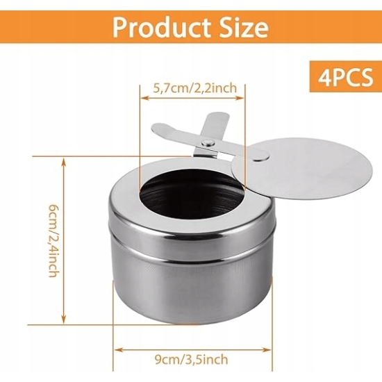 GBACHOOSE 3 pojemniki na pastę opałową