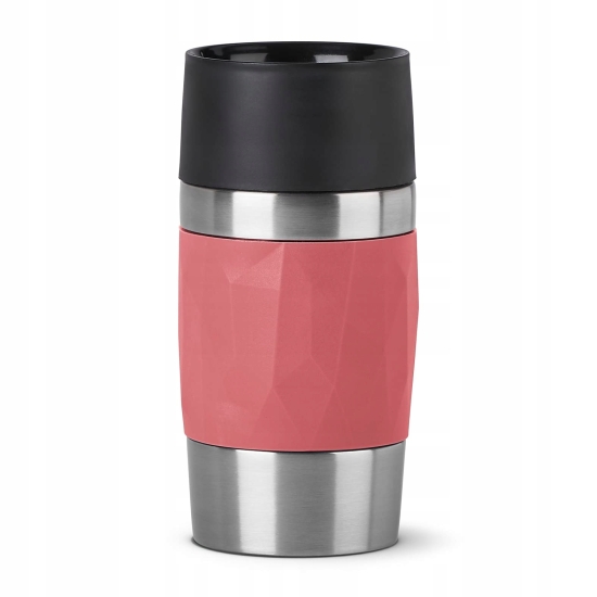 EMSA Travel Mug 0,3 ml Koralowy Stal nierdzewna