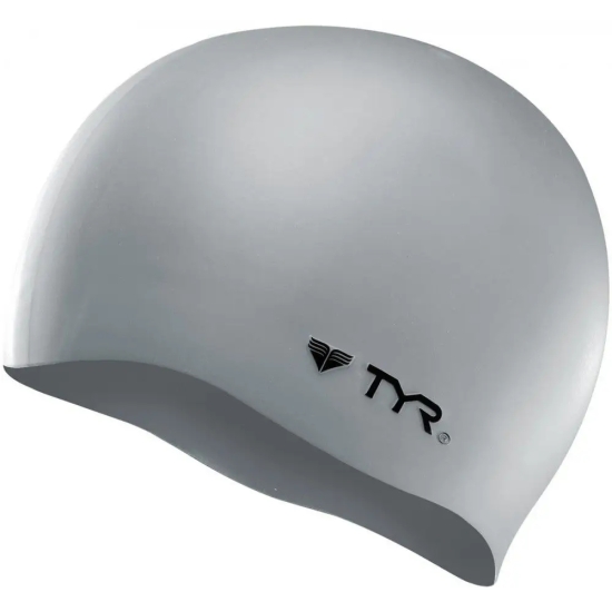Czepek pływacki dla dorosłych Silikon Tyr szary