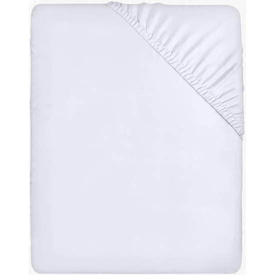 Prześcieradło z gumką UTOPIA BEDDING mikrofibra 120 x 200 cm