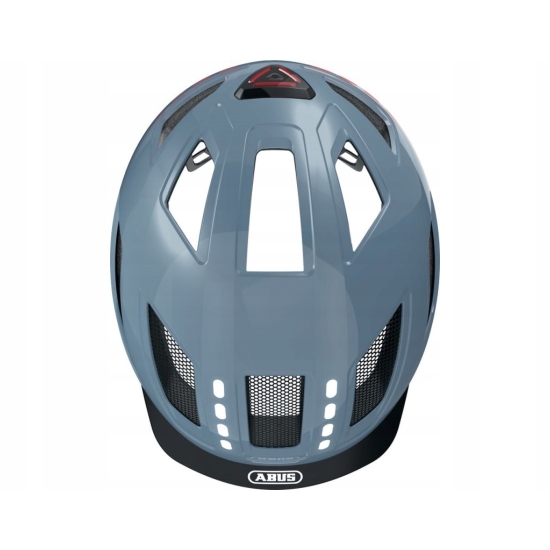 Abus Hyban 2.0 Led kask miejski signal glacier XL