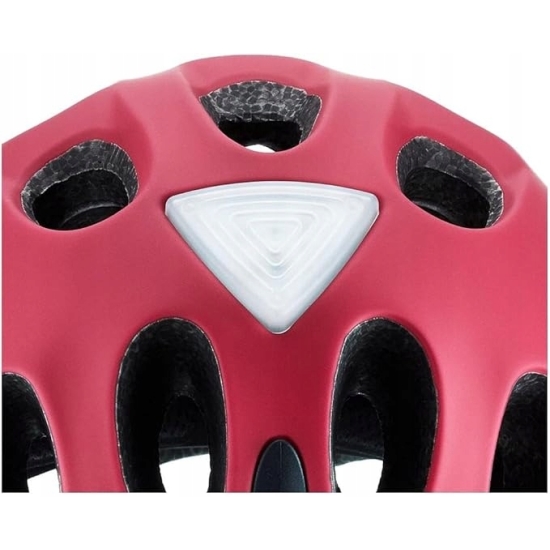 Kask Rowerowy ABUS YOUN-I Ace M 52-57 LED Cherry Red