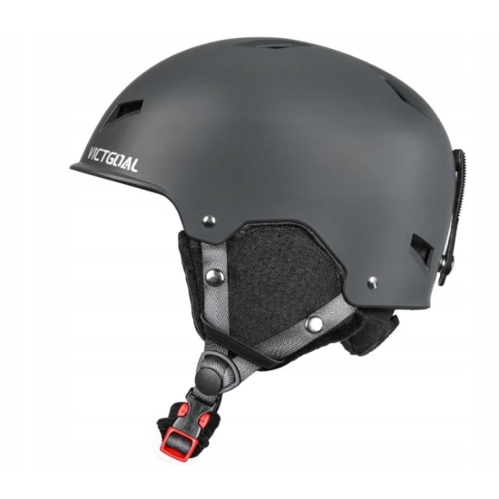 Victgoal Kask narciarski dla mężczyzn i kobiet Rozmiar L, 59-61 cm