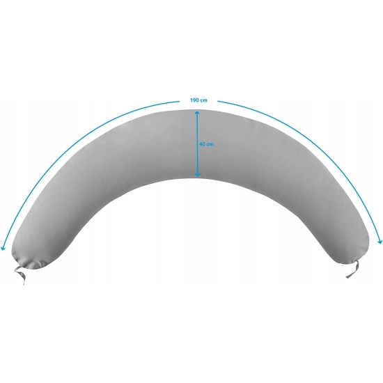 Traumnacht Poduszka do karmienia XXL 40 x 190 cm