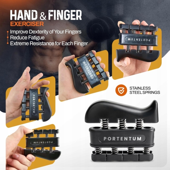Urządzenie do wzmacniania i ćwiczenia chwytu dłoni Portentum 5-60 kg
