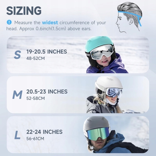 Kask narciarski Findway dla dorosłych/dzieci Ultralight rozm L 56-61 cm róż