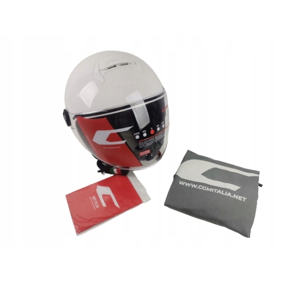 CGM 167A FLO MONO Kask motocyklowy M2 57-58cm szary