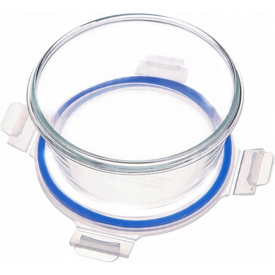 Pojemniki do żywności AmazonBasics błękitne 10 sztuk