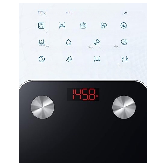 Waga łazienkowa Renpho ES-26BB-B Aplikacja Bluetooth