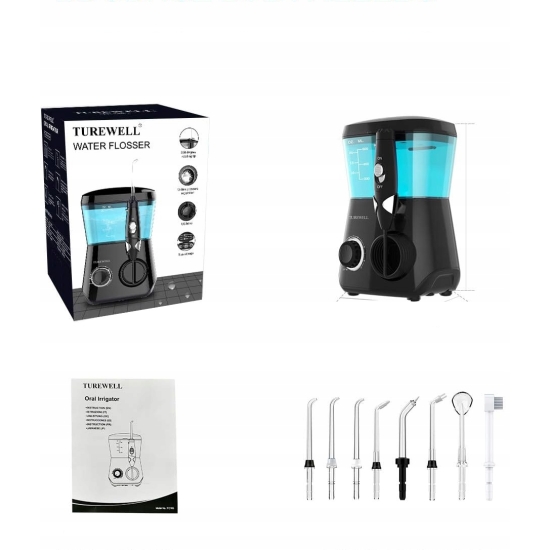 Irygator do jamy ustnej TUREWELL FC162 STACJONARNY 600 ML
