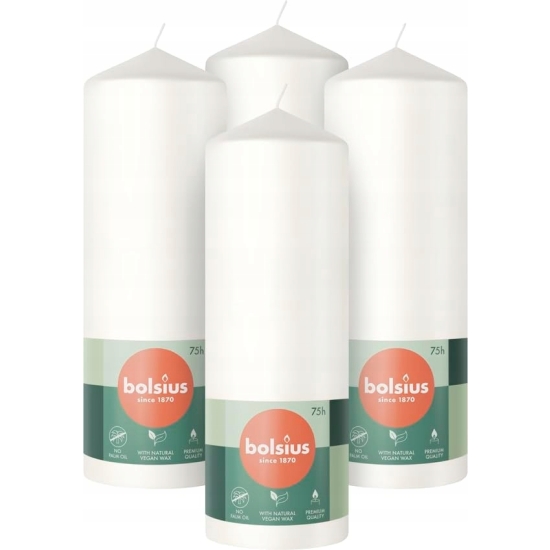 Świeca tradycyjna Bolsius 4 szt.