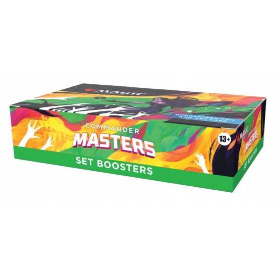 Karta Magic: The Gathering Commander Masters Set Booster Box (24 boostery)