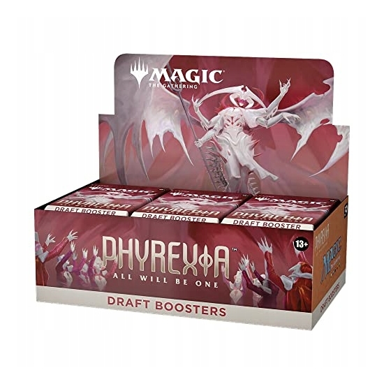 Magic: The Gathering Phyrexia: All Will Be One Draft Booster Box, 36 Packs