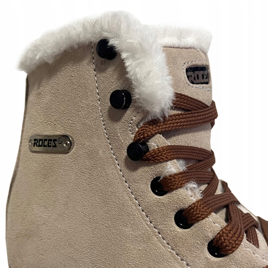 Łyżwy figurowe Roces SUEDE WCO FUR 38