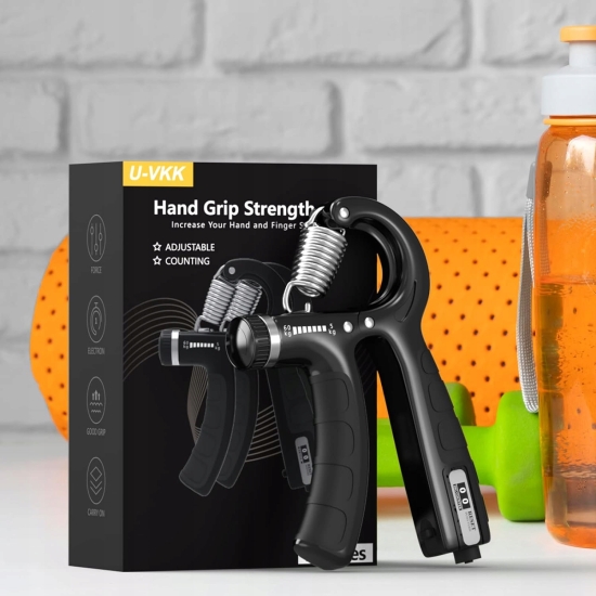 ŚCISKACZ DO RĄK DŁONI Z REGULACJĄ 5-60kg liczenie Ręka rękojeści