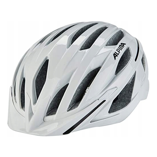 KASK ROWEROWY UNISEX ALPINA HAGA BIAŁY 55-59 CM
